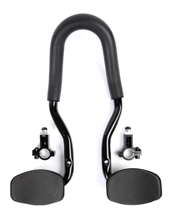 Tranz X tri-bar opzetstuur JD-802 alu zw - AE-trading
