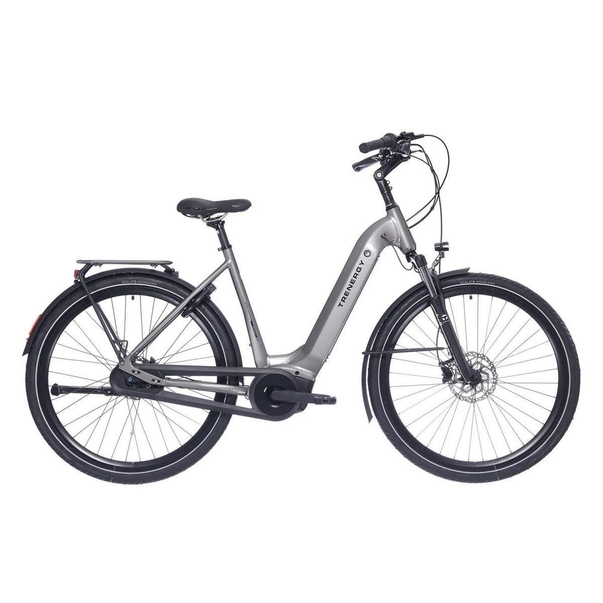 Trenergy Advance N8 Elektrische Fiets - Metallic Silver - Dames 55cm - 500Wh - AE-trading