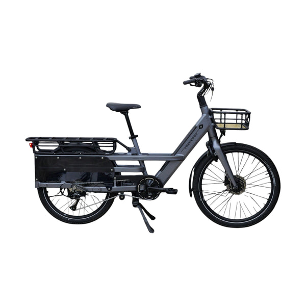 Trenergy Longtail LT S8 Elektrische Fiets - Elektrische Longtail - Donker IJzig Grijs - AE-trading
