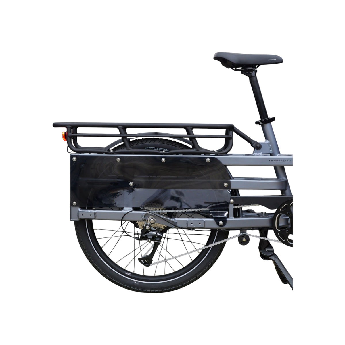 Trenergy Longtail LT S8 Elektrische Fiets - Elektrische Longtail - Donker IJzig Grijs - AE-trading