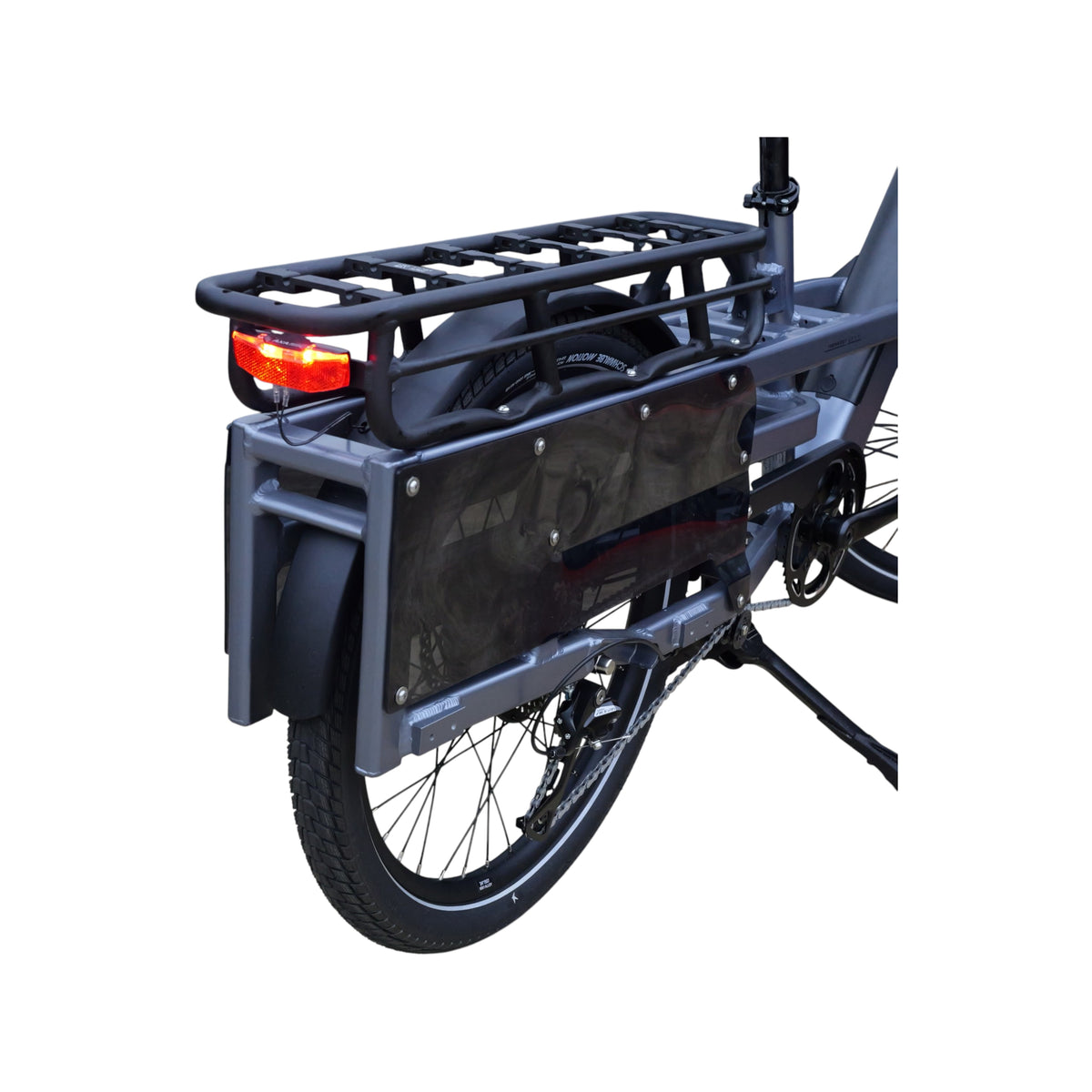 Trenergy Longtail LT S8 Elektrische Fiets - Elektrische Longtail - Donker IJzig Grijs - AE-trading