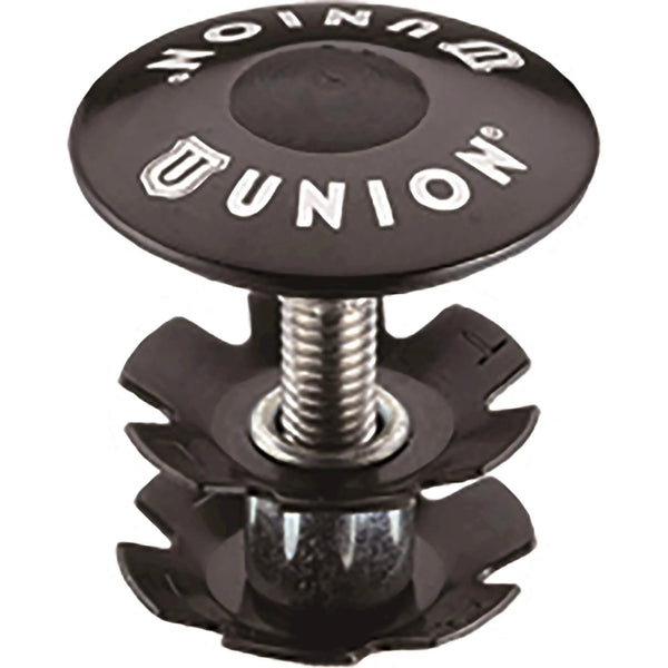 Union balhoofd plug/kap Ahead 1 inch zwart - AE-trading