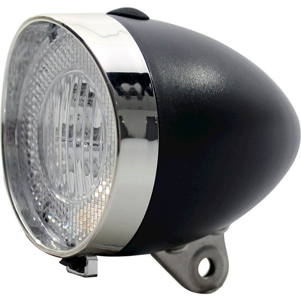 Union koplamp UN-4900 Retro plus batterij zwart - AE-trading