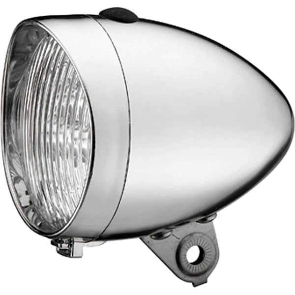 Union koplamp UN-4900 Retro plus batterij chroom - AE-trading