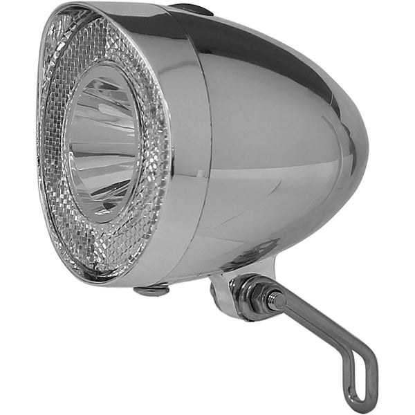 Union koplamp UN-4915 Retro batterij 20 lux chroom op kaart - AE-trading