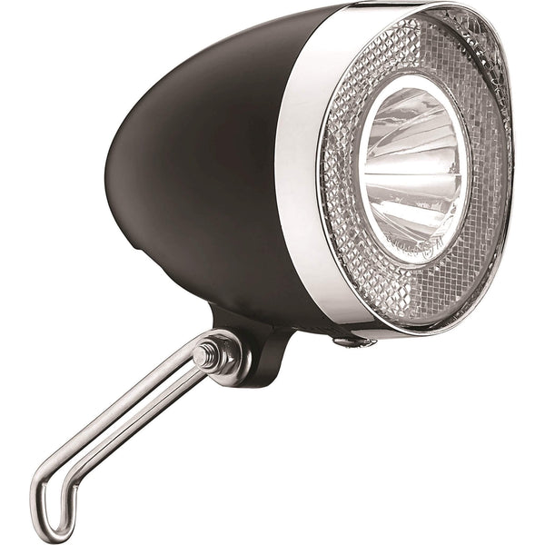 Union koplamp UN-4920 Retro dynamo 20 lux zwart oem - AE-trading