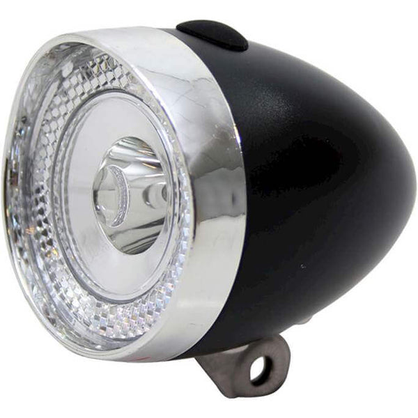 Union koplamp UN-4955 Retro mini batterij zwart op kaart - AE-trading