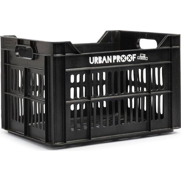 Urban Proof fietskrat 30L black Recycled 40x30x25cm - AE-trading