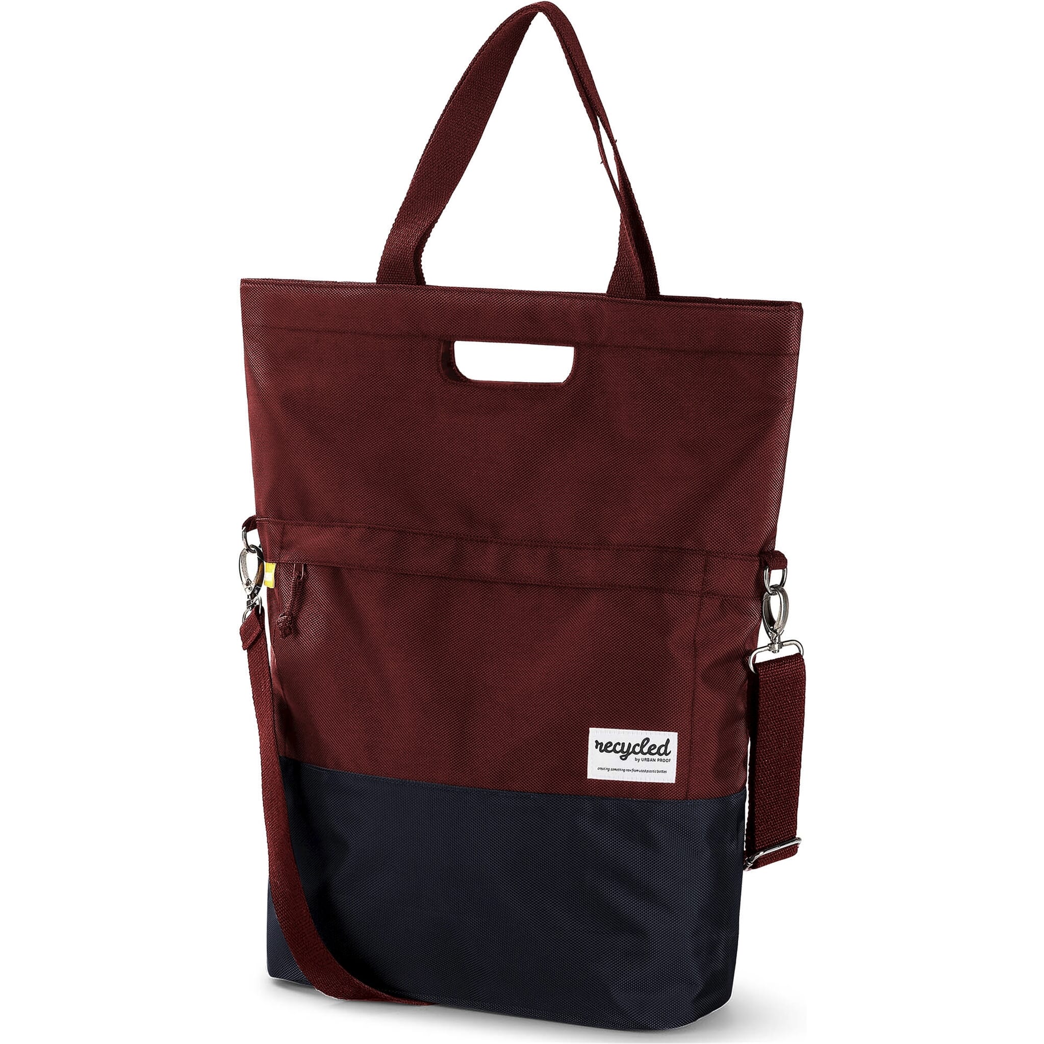 Urban Proof shoppertas 20L recycled rood grijs AE-trading