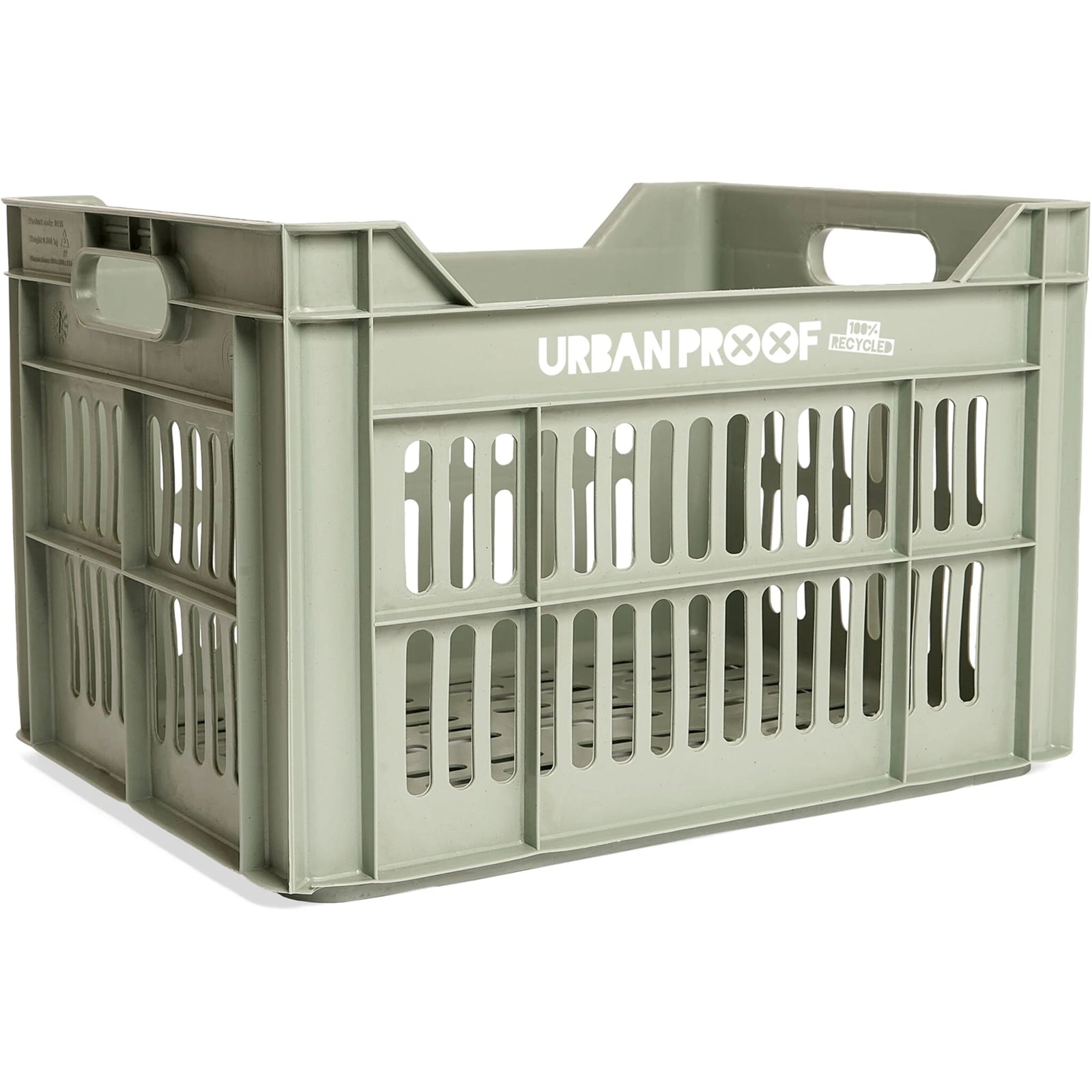 Urban Proof fietskrat 30L misty mint recycled 40x30x25cm - AE-trading