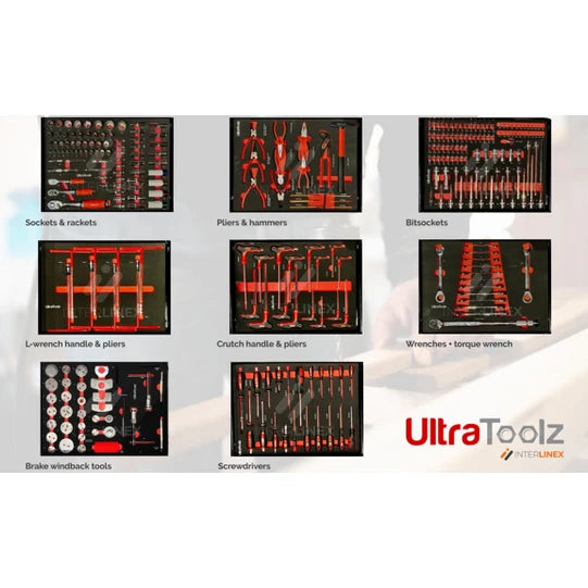 UltraToolz 8/8 Gereedschapswagen - AE-trading