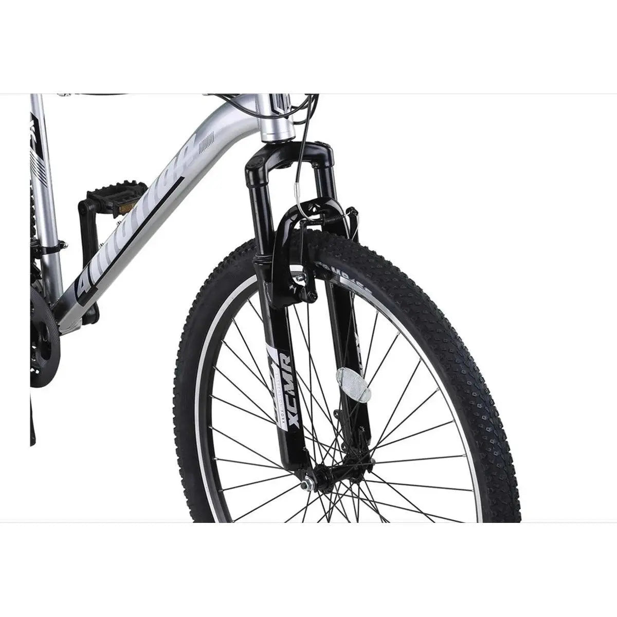 Umit 4 motion 29 inch V-Brakes - Chroom-Zwart - Jongensfiets - AE-trading