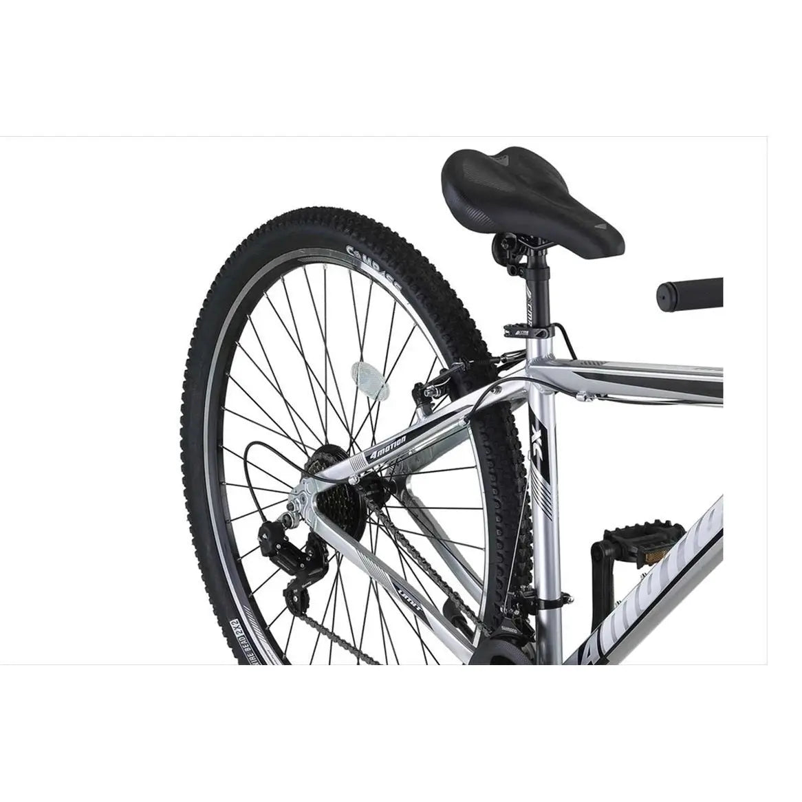 Umit 4 motion 29 inch V-Brakes - Chroom-Zwart - Jongensfiets - AE-trading