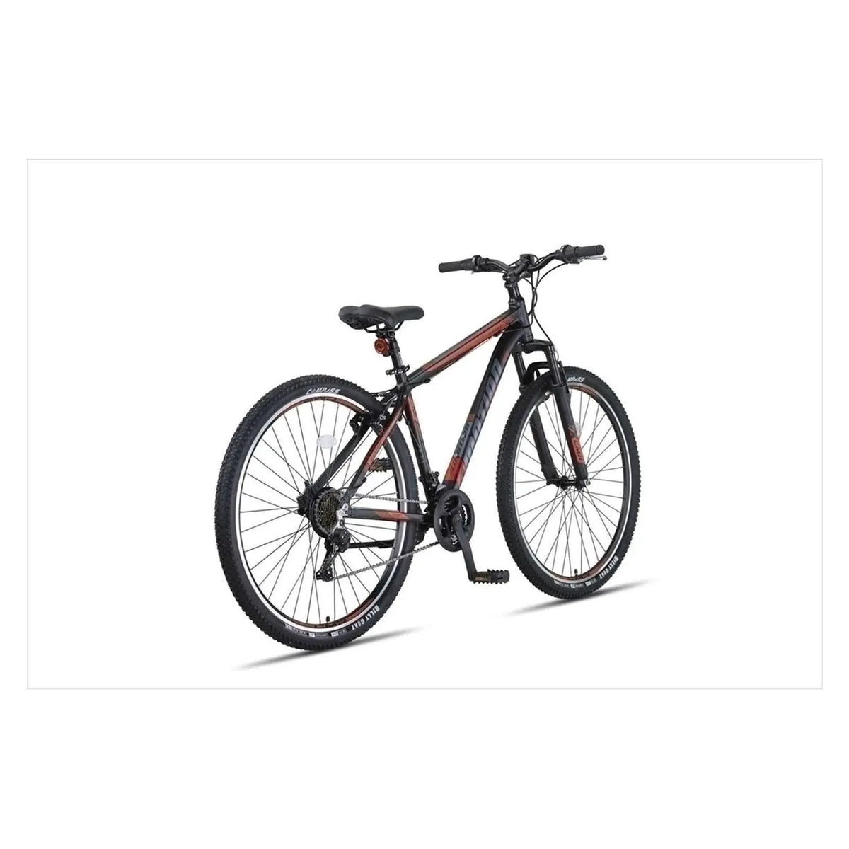 Umit 4 motion 27.5 inch V-Brakes - Zwart-Rood - Jongensfiets - AE-trading