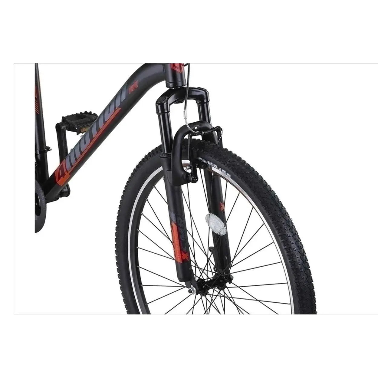 Umit 4 motion 29 inch V-Brakes - Zwart-Rood - Jongensfiets - AE-trading