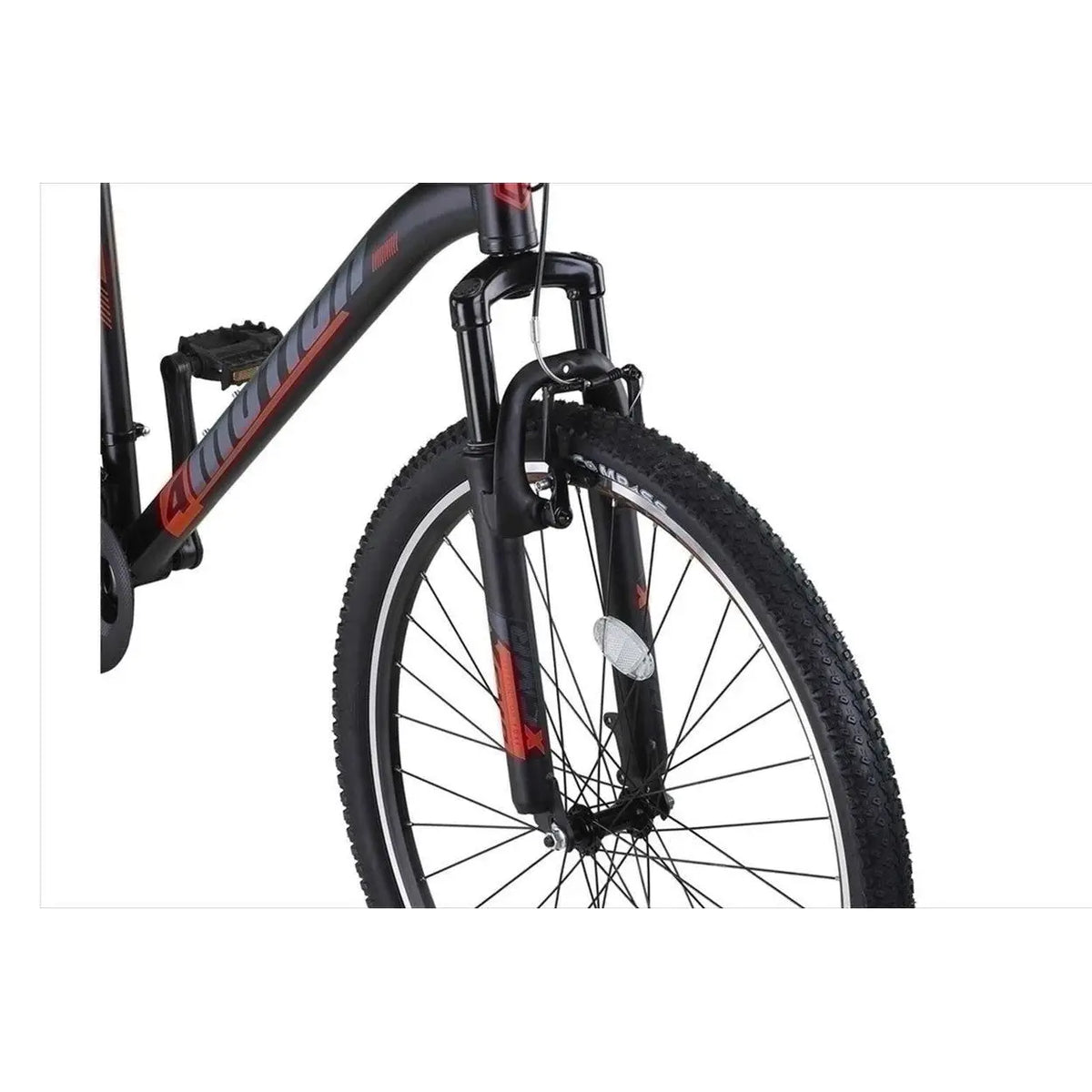 Umit 4 motion 27.5 inch V-Brakes - Zwart-Rood - Jongensfiets - AE-trading