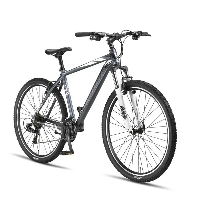 Umit Mirage 27.5 inch V-Brakes - Antraciet/Wit - Jongensfiets - AE-trading