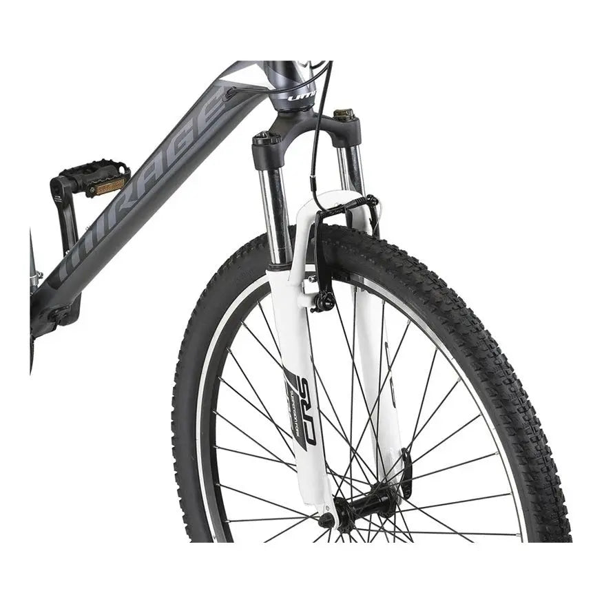 Umit Mirage 27.5 inch V-Brakes - Antraciet/Wit - Jongensfiets - AE-trading