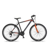 Umit Mirage 27.5 inch V-Brakes - Zwart/Oranje - Jongensfiets - AE-trading