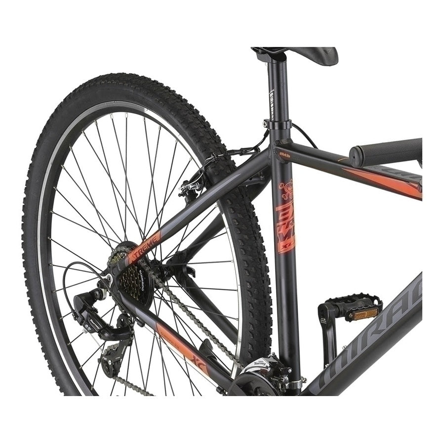 Umit Mirage 27.5 inch V-Brakes - Zwart/Oranje - Jongensfiets - AE-trading