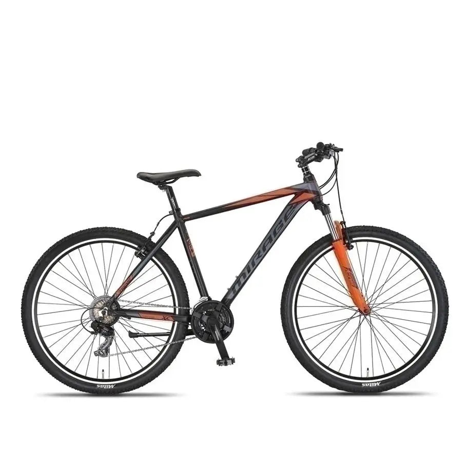 Umit Mirage 29 inch V-Brakes - Zwart/Oranje - Jongensfiets - AE-trading