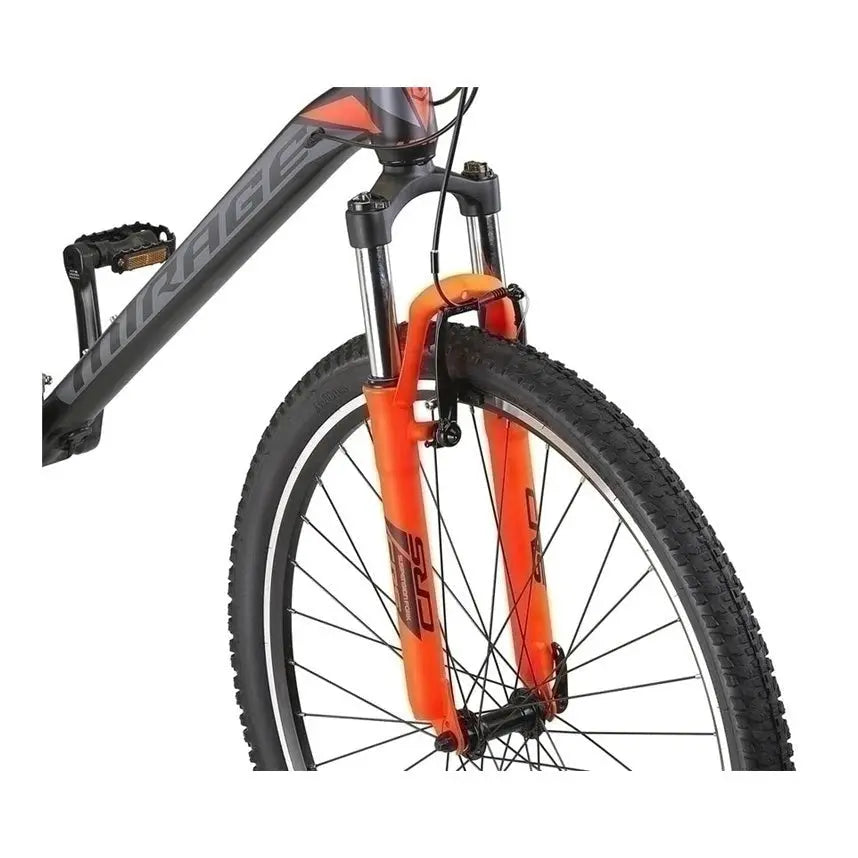 Umit Mirage 27.5 inch V-Brakes - Zwart/Oranje - Jongensfiets - AE-trading