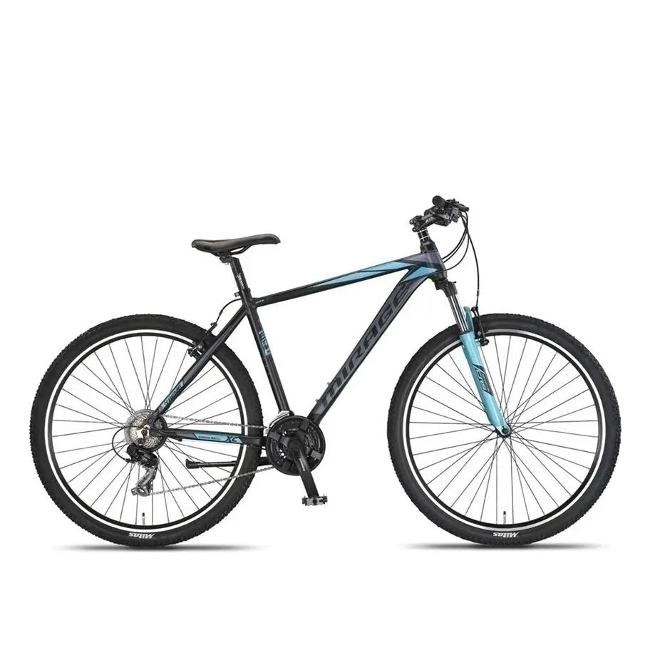Umit Mirage 27.5 inch V-Brakes - Zwart/Turquoise - Jongensfiets - AE-trading