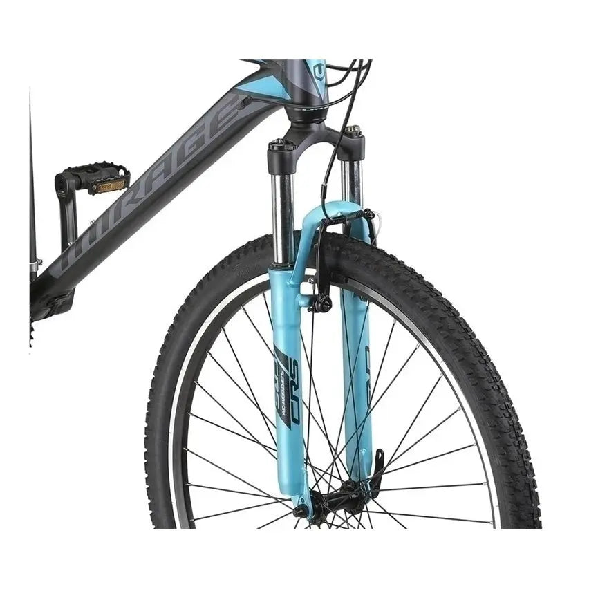Umit Mirage 27.5 inch V-Brakes - Zwart/Turquoise - Jongensfiets - AE-trading