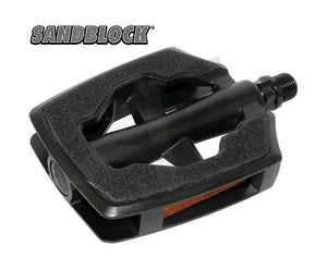 Union pedalen SP-890 alu mat zwart sandblock bulk - AE-trading