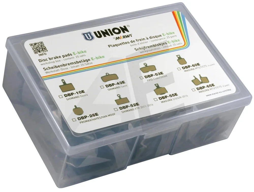 Union schijfremblok DBP-55E Magura MT2/MT4/MT6/MT8 WP (25) - AE-trading