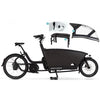Urban Arrow Family Cargo Line 85Nm – Zwart – Elektrische Bakfiets – Enviolo Automatiq – 500Wh – Incl. Regenhuif & Extra Zitbankje