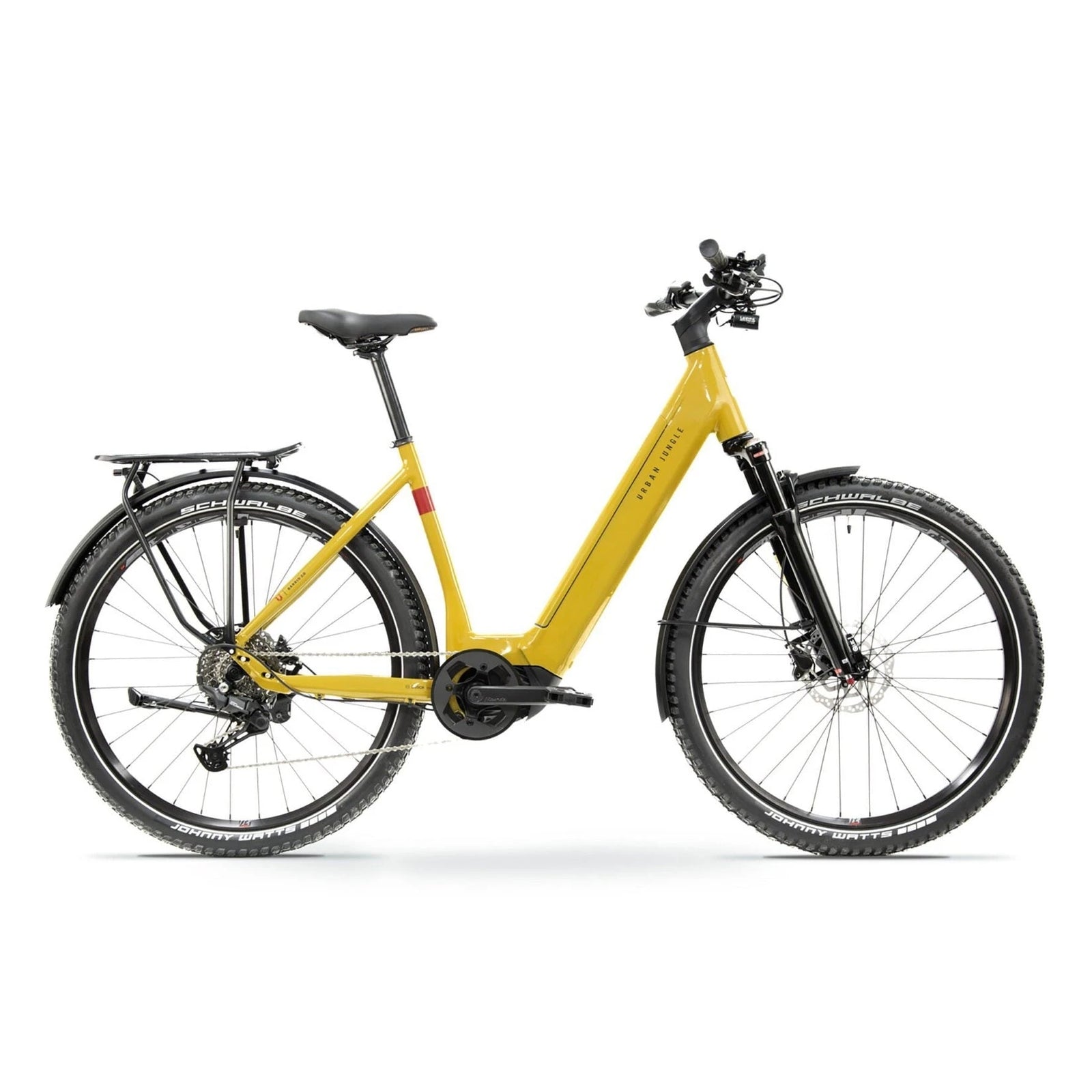 Urban Jungle Barrio 2.0 Elektrische Fiets - Wave L (49cm) - Ochre Yellow - 600Wh (2025) - AE-trading