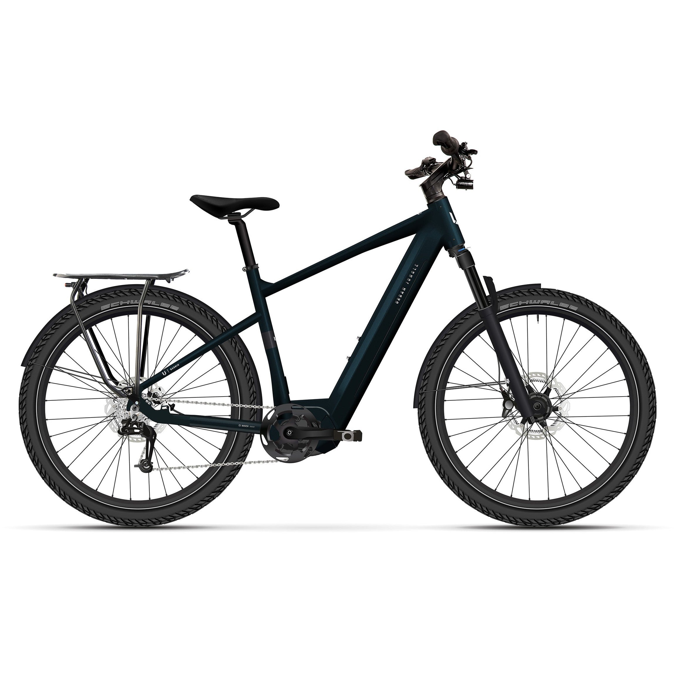 Urban Jungle Barrio 3.0 - Elektrische Stadsfiets - Midnight Blue - 500Wh - AE-trading