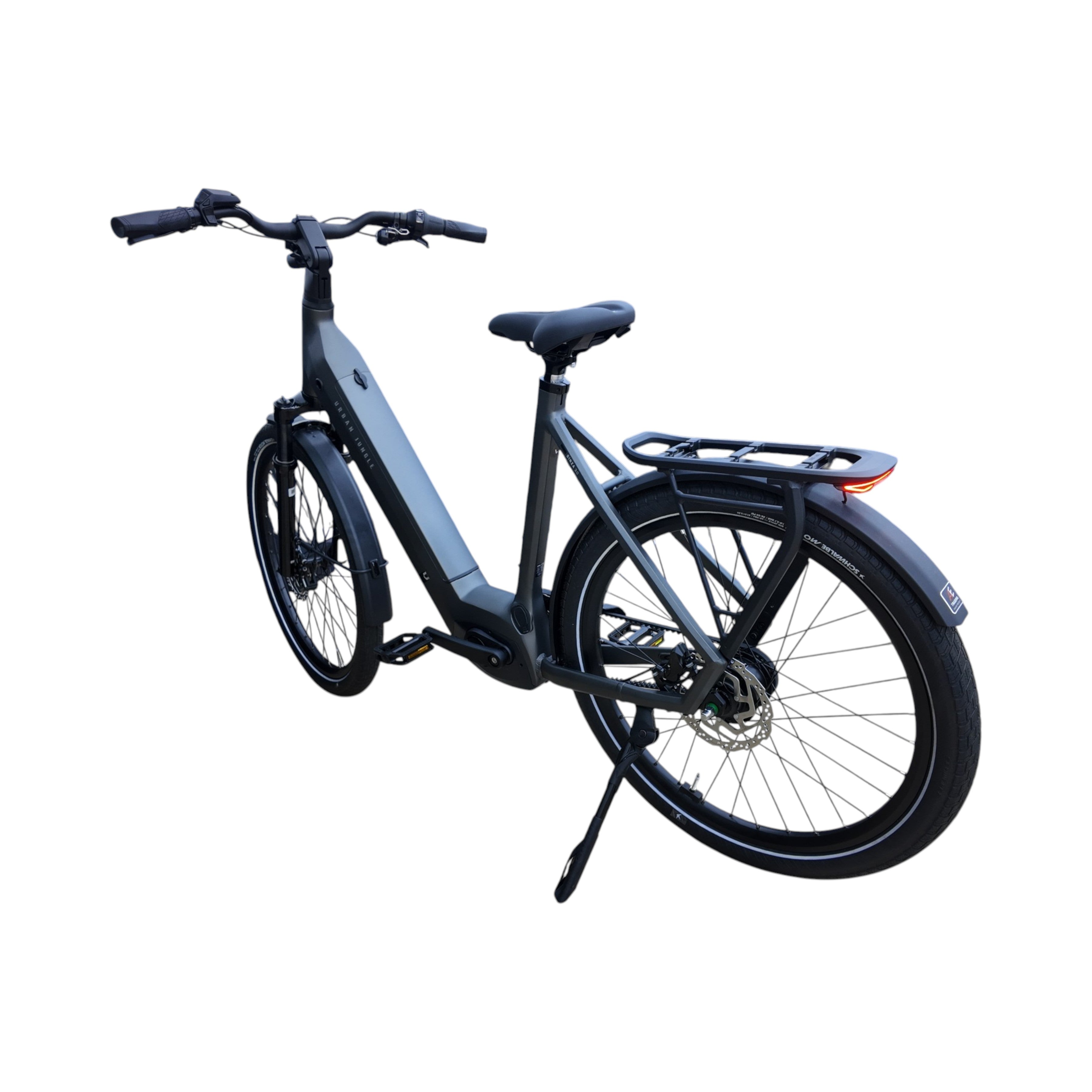 Urban Jungle Ginza 3.0 Elektrische Fiets – Wave – 49cm – 600Wh – Slate Grey Matt (2026) - AE-trading