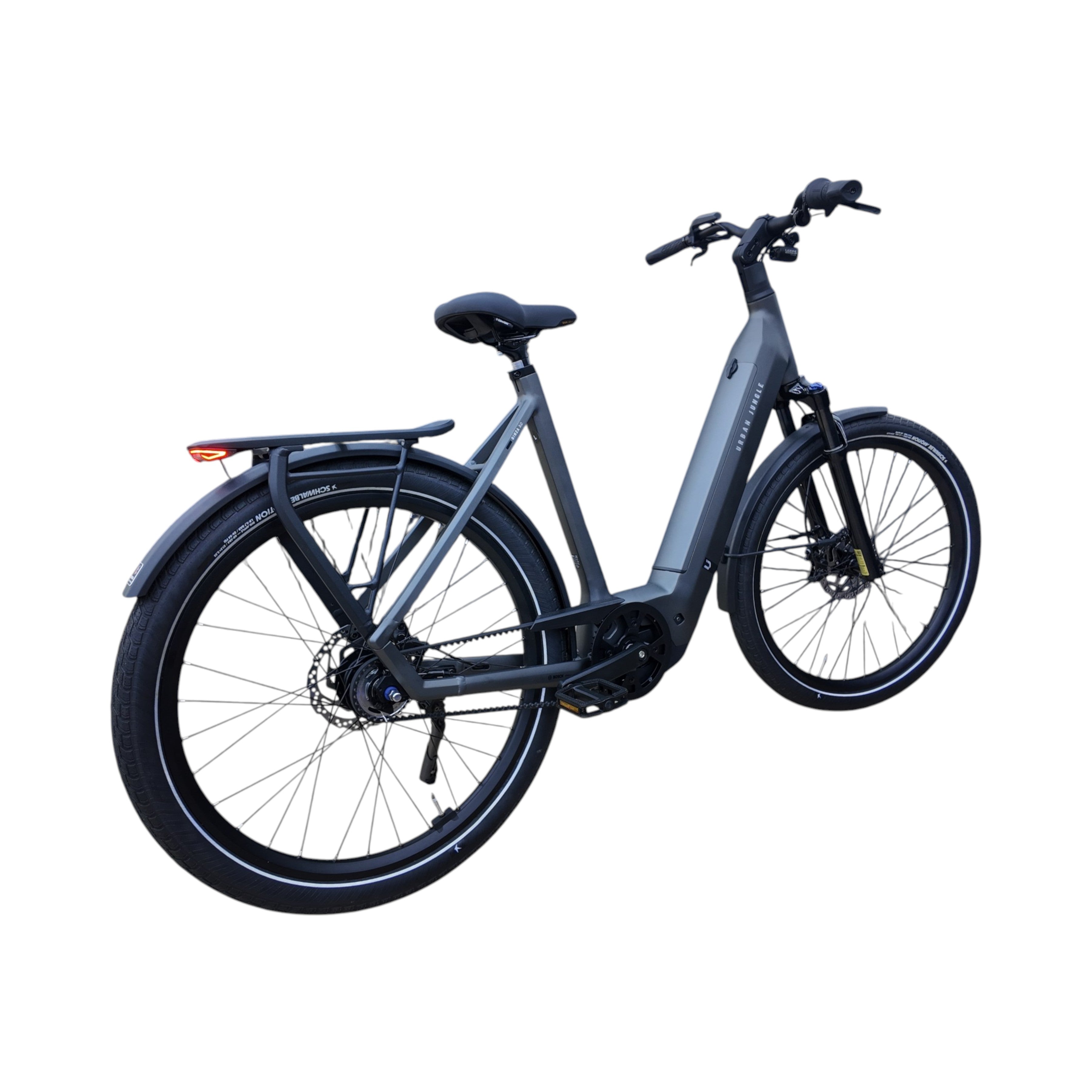 Urban Jungle Ginza 3.0 Elektrische Fiets – Wave – 44cm – 600Wh – Slate Grey Matt (2026) - AE-trading