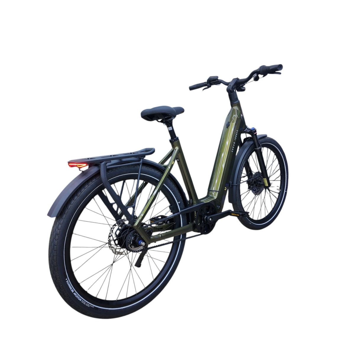 Urban Jungle Ginza 3.0 Elektrische Fiets – Wave – 44cm – 600Wh – Jungle Glam Gloss (2026) - AE-trading
