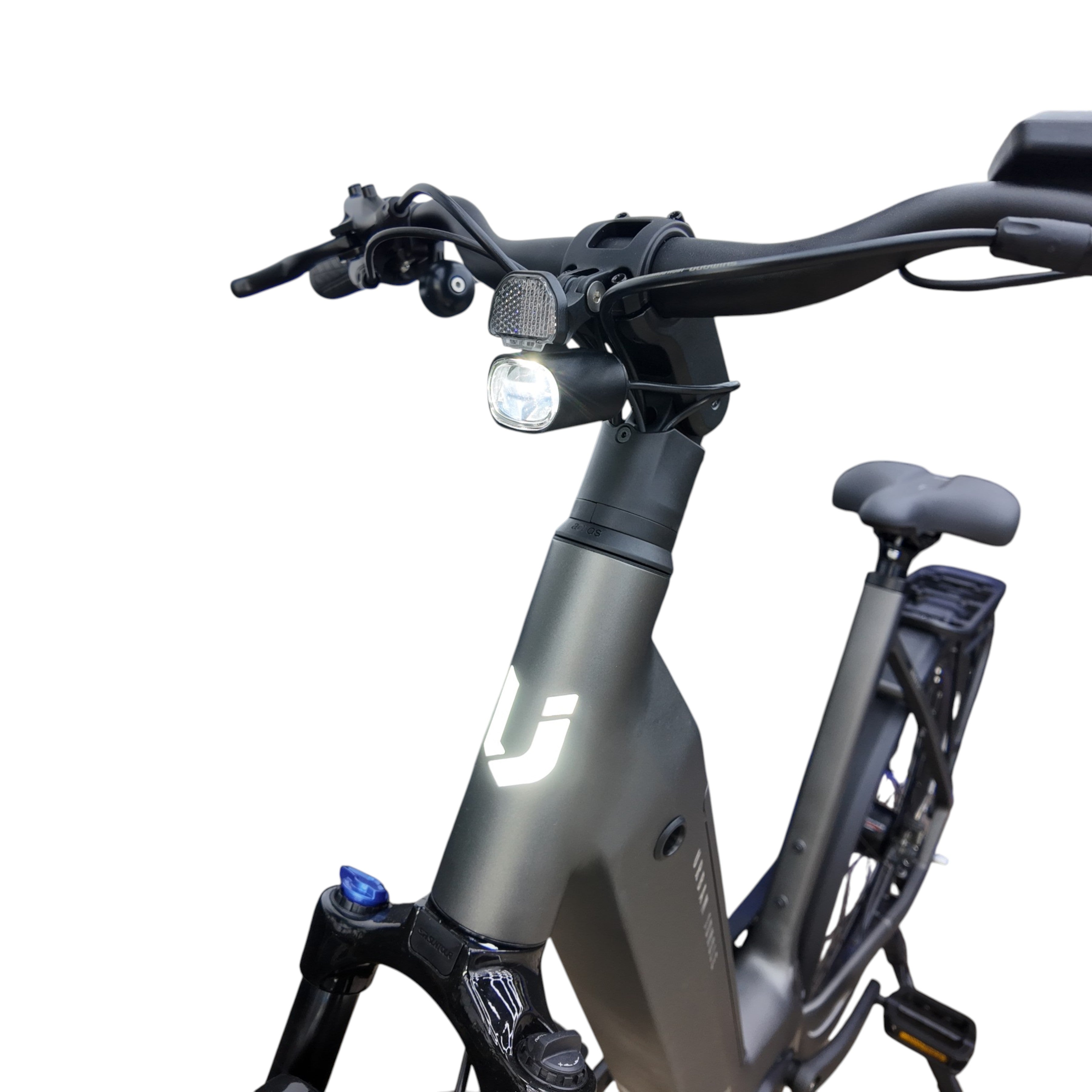 Urban Jungle Ginza 3.0 Elektrische Fiets – Wave – 44cm – 600Wh – Slate Grey Matt (2026) - AE-trading