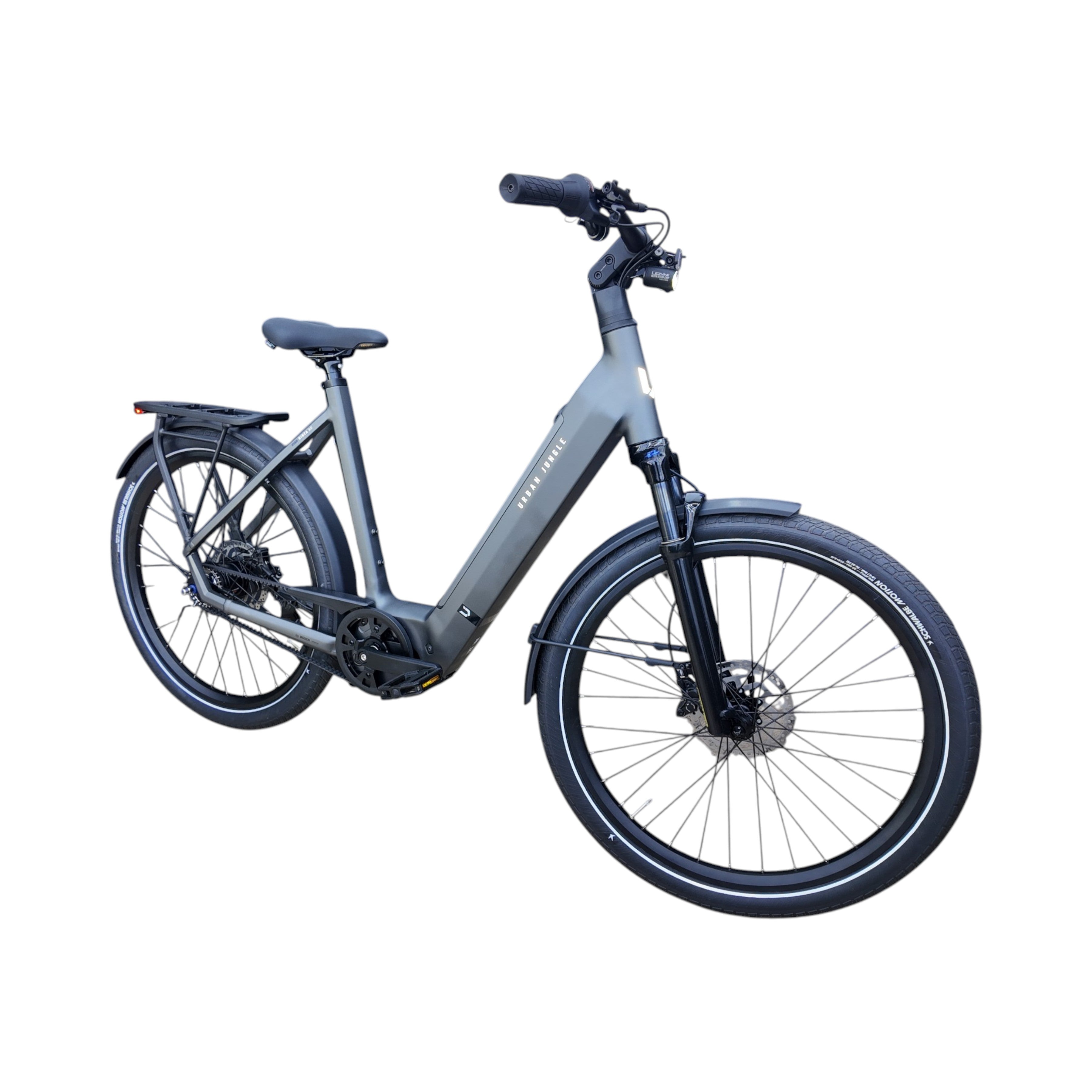 Urban Jungle Ginza 3.0 Elektrische Fiets – Wave – 44cm – 600Wh – Slate Grey Matt (2026) - AE-trading