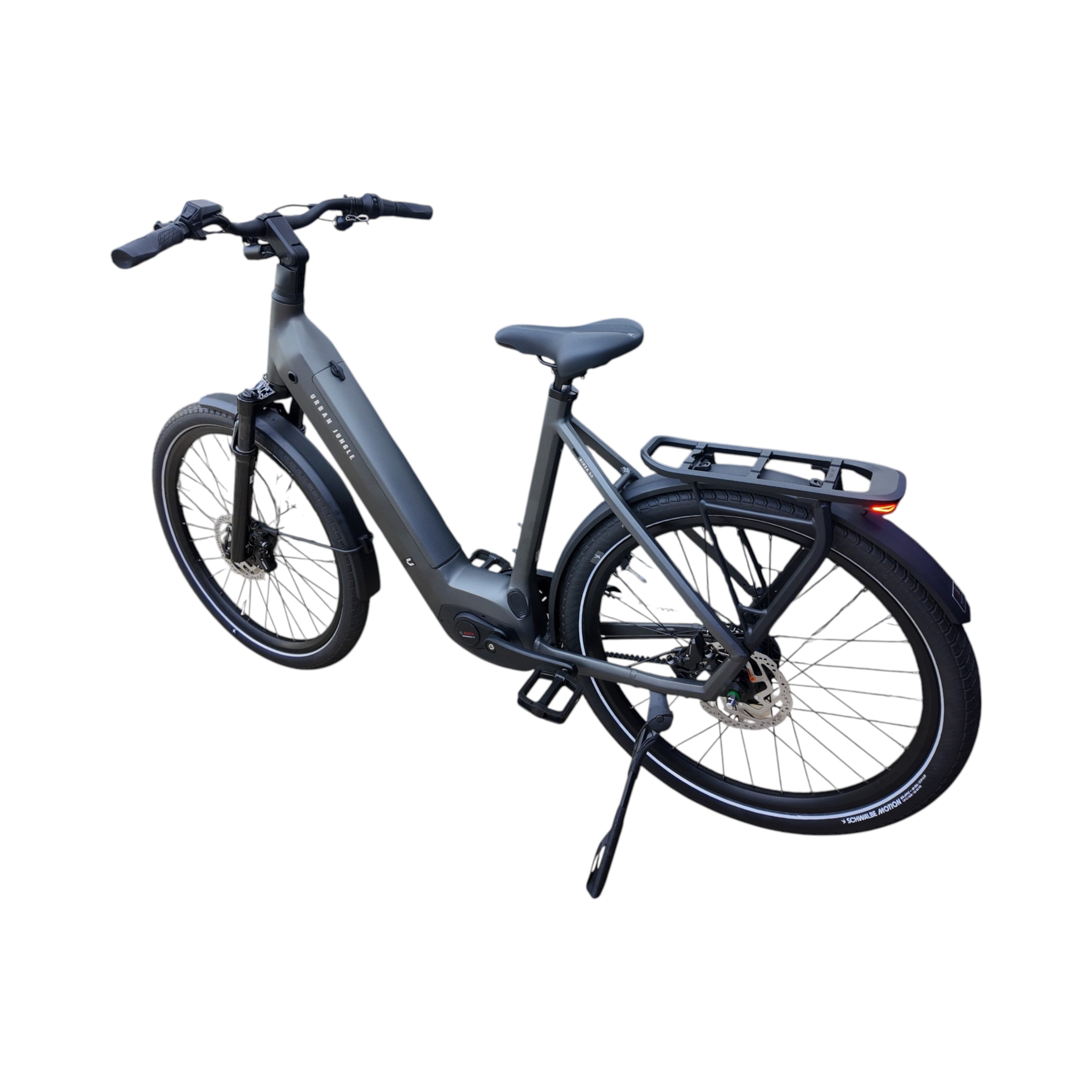 Urban Jungle Ginza 3.0 Elektrische Fiets – Wave – 44cm – 600Wh – Slate Grey Matt (2026) - AE-trading