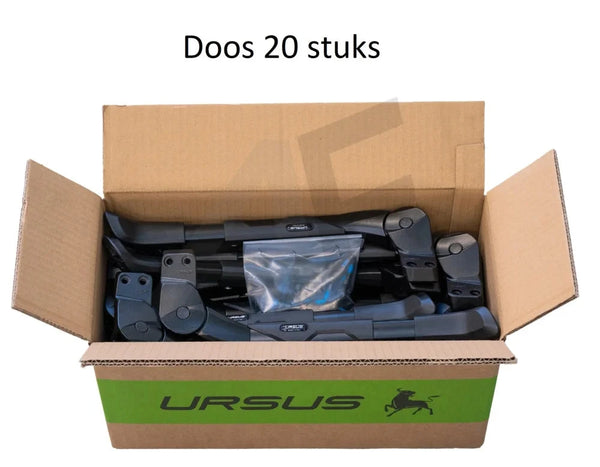 Ursus standaard King Evo achtervork R18 zwart (20) - AE-trading