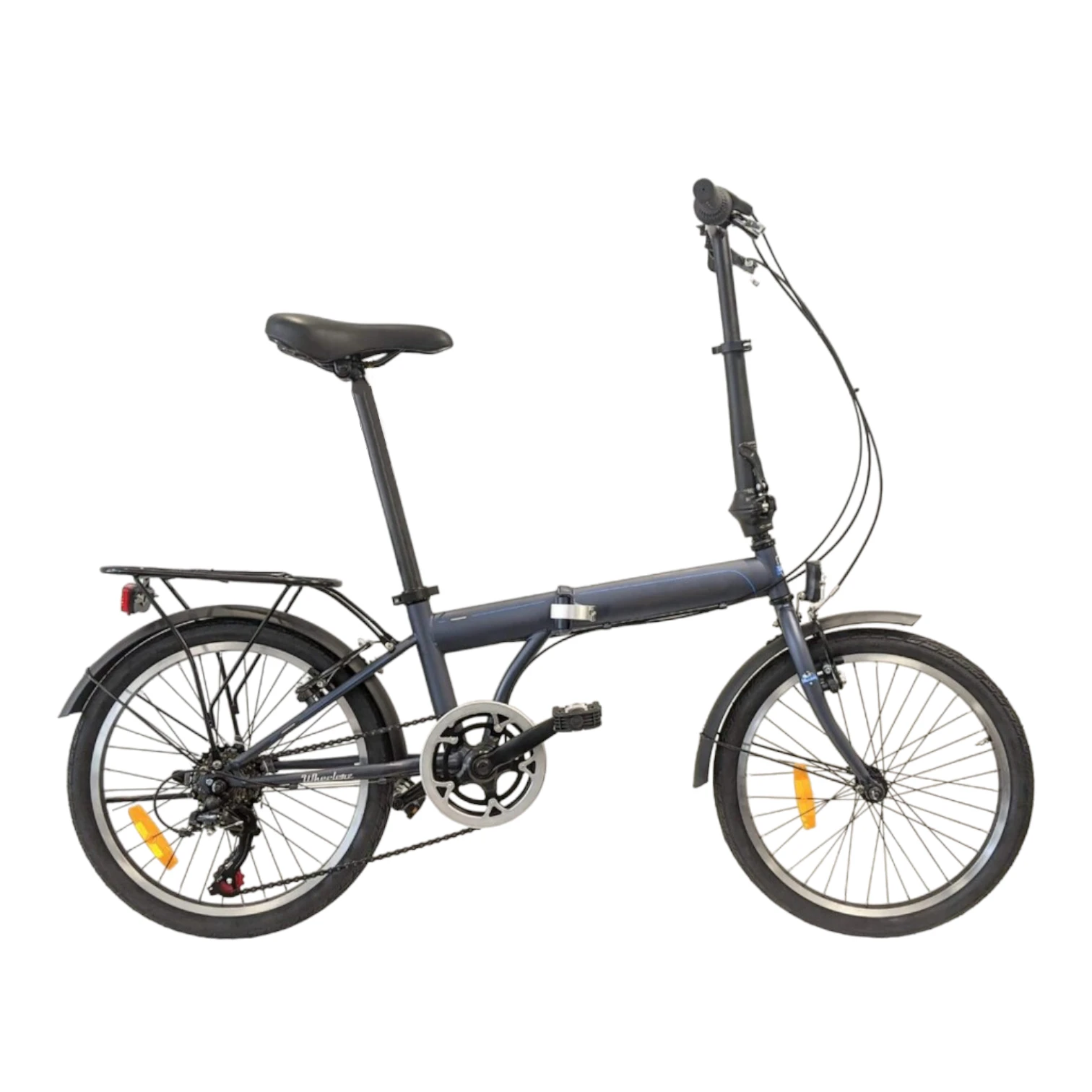 Wheelerz 20" Vouwfiets Mat Antraciet met Shimano Tourney TX 6-versnellingen AE-trading