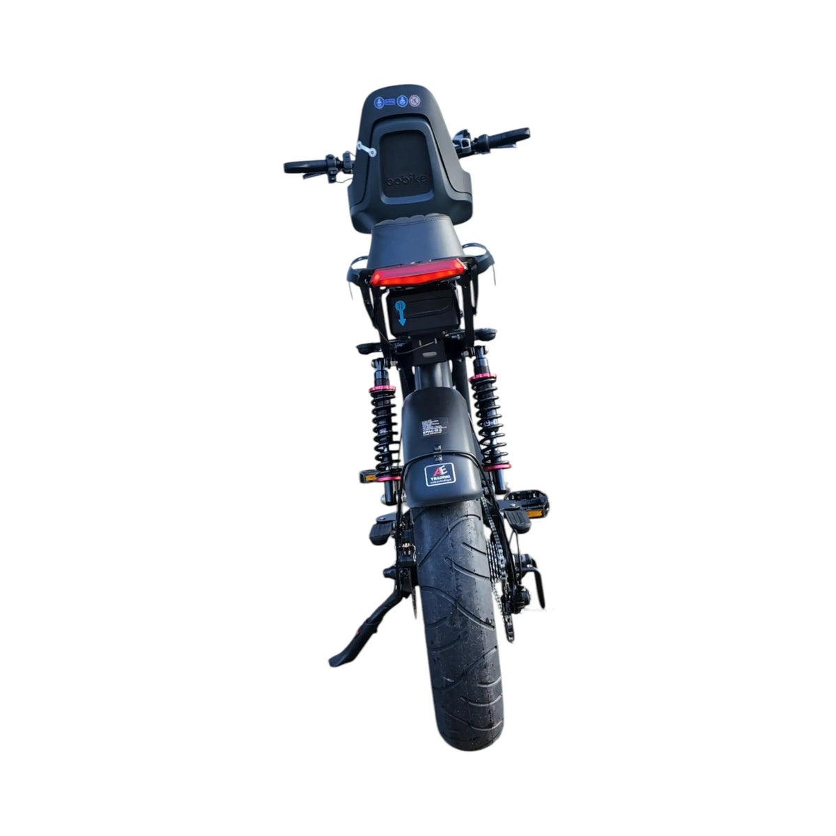 V20 Comfort Family Fatbike - Zwart - 2026 Model (Inclusief Voorzitje) - AE-trading