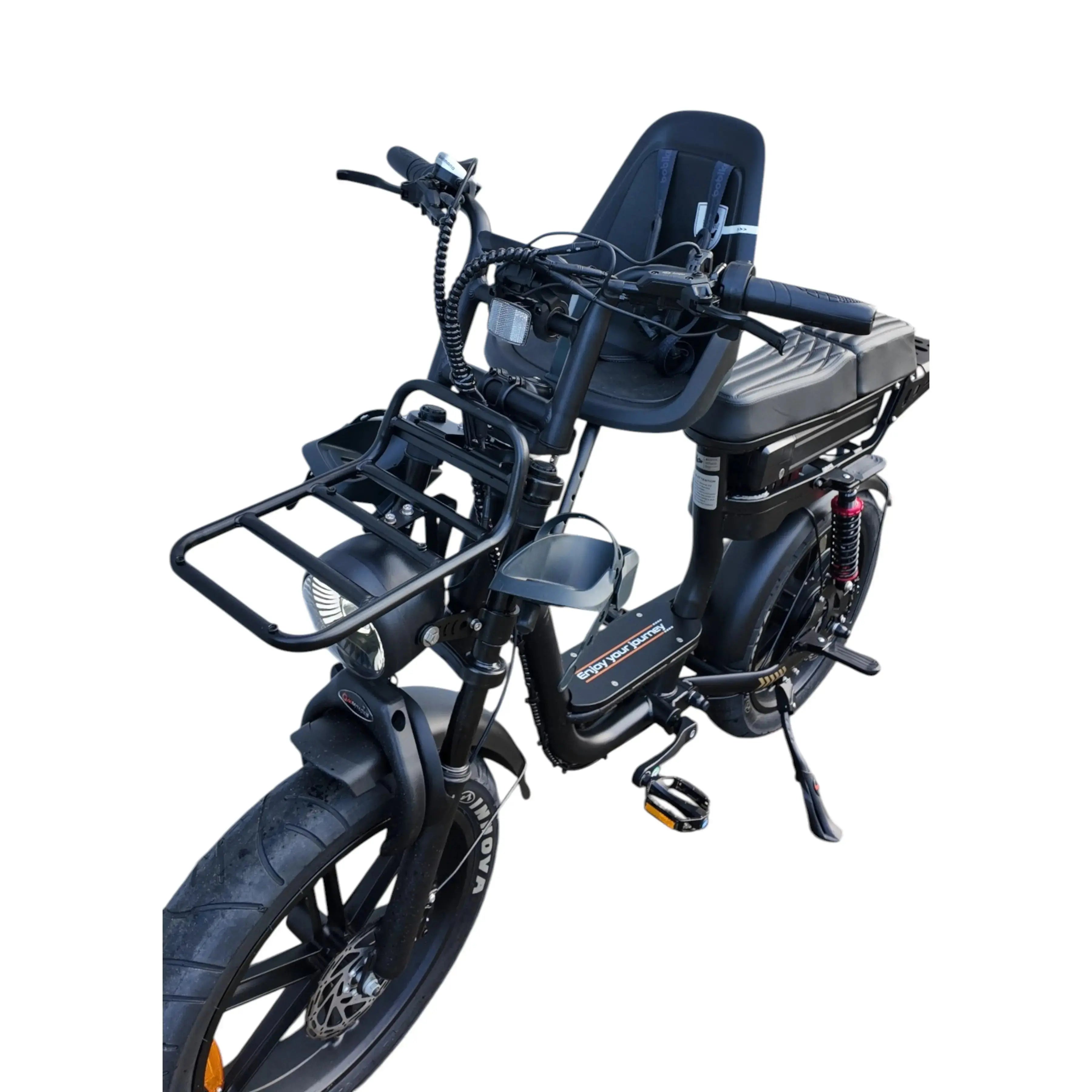 V20 Comfort Family - Zwart - 2026 Model (Inclusief Voorzitje) - AE-trading