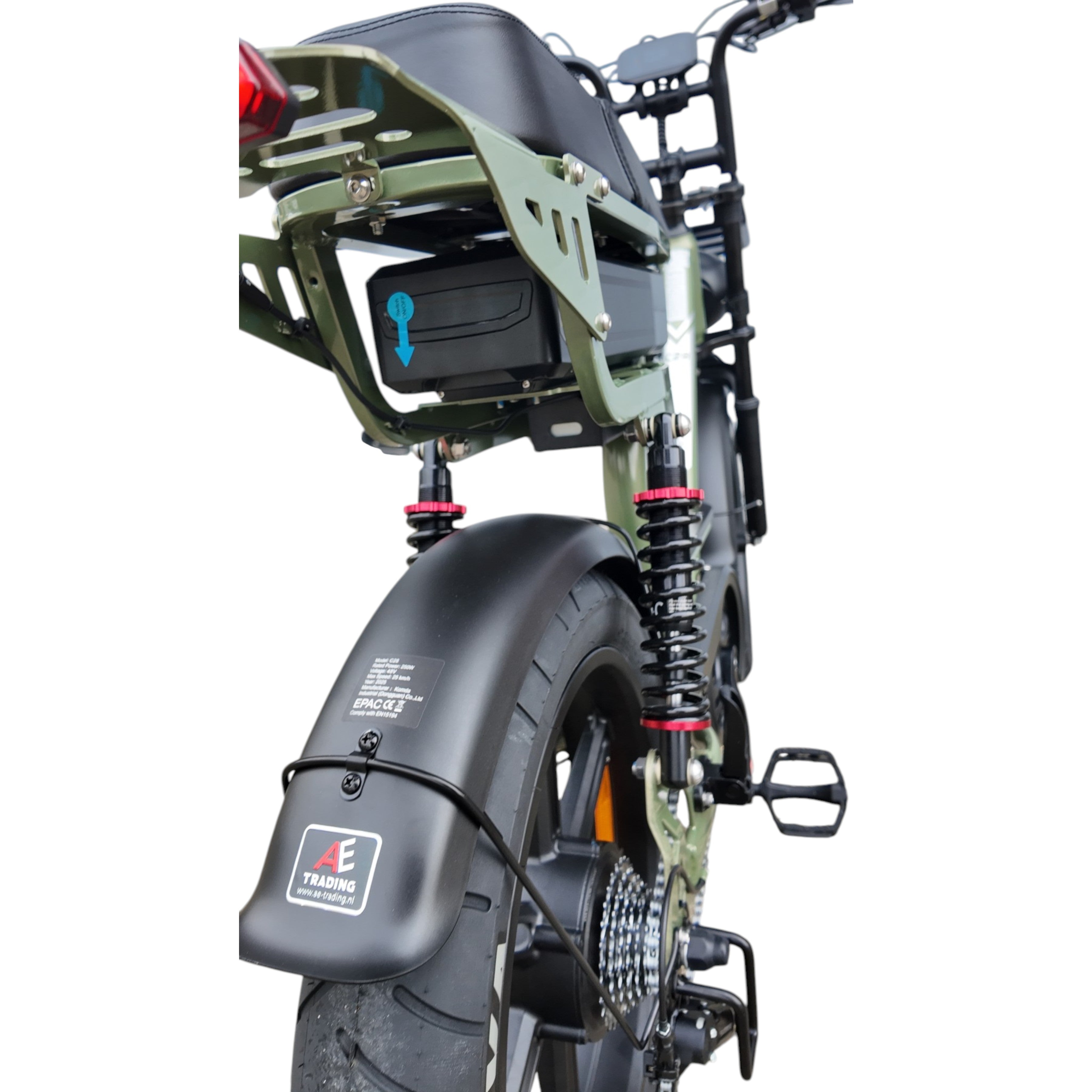 V20 Comfort Fatbike Groen 2026 - AE-trading