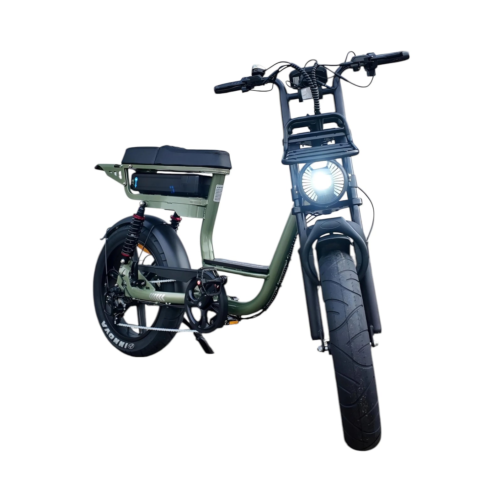 QmWheel V20 Comfort Fatbike – Groen – 2026 - AE-trading