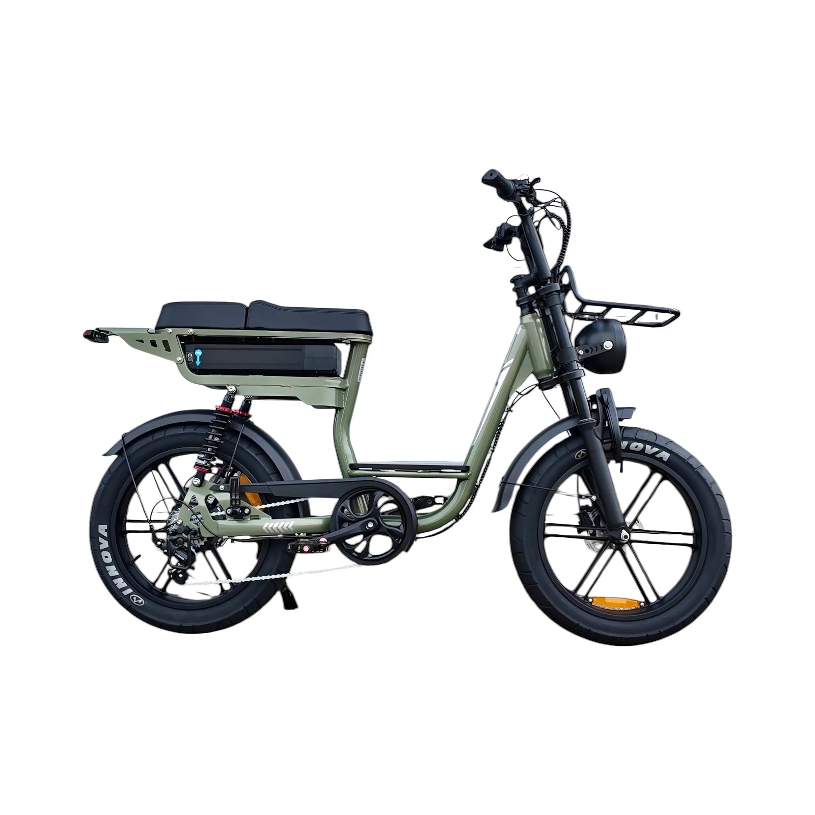 QmWheel V20 Comfort Fatbike – Groen – 2026 - AE-trading