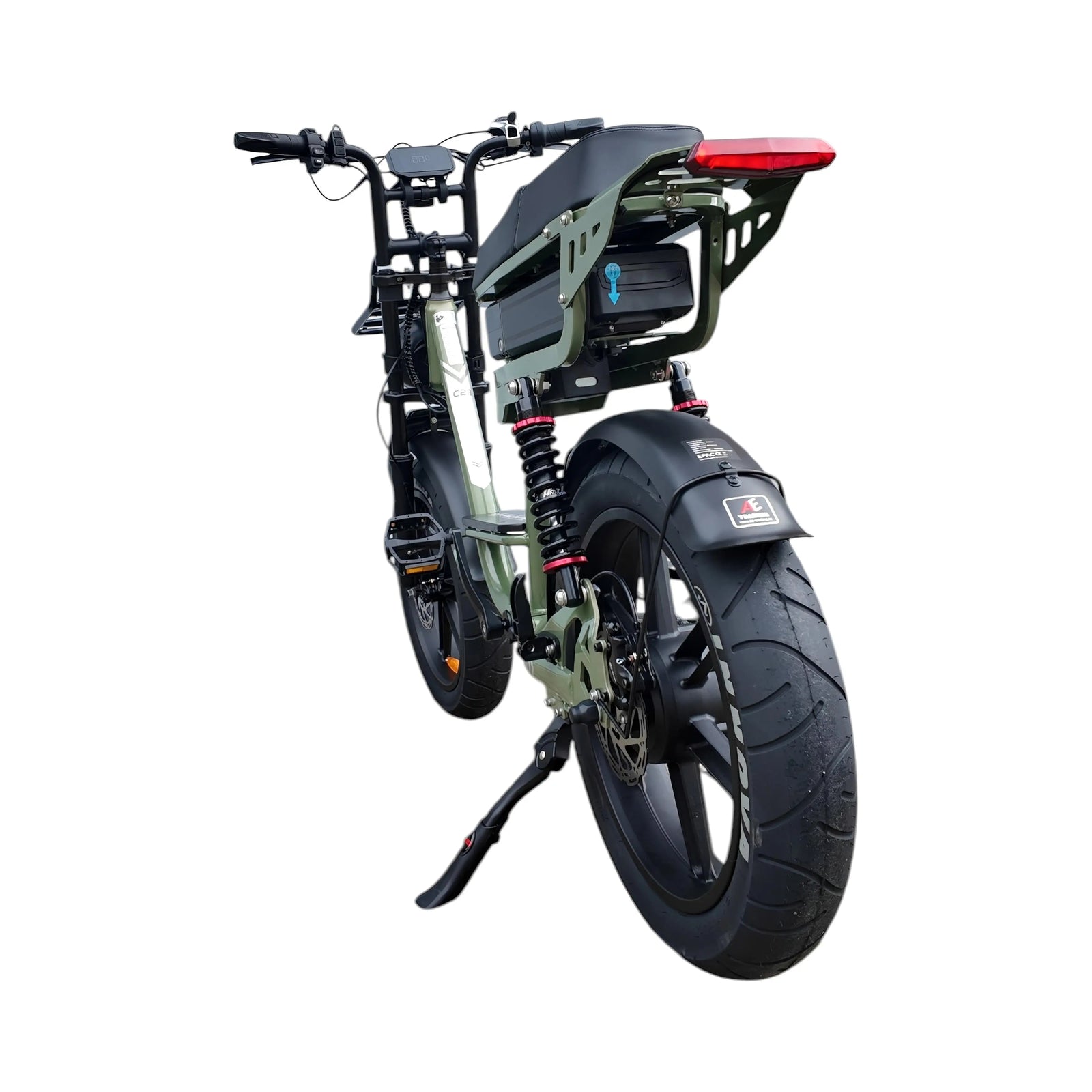 QmWheel V20 Comfort Fatbike – Groen – 2026 - AE-trading