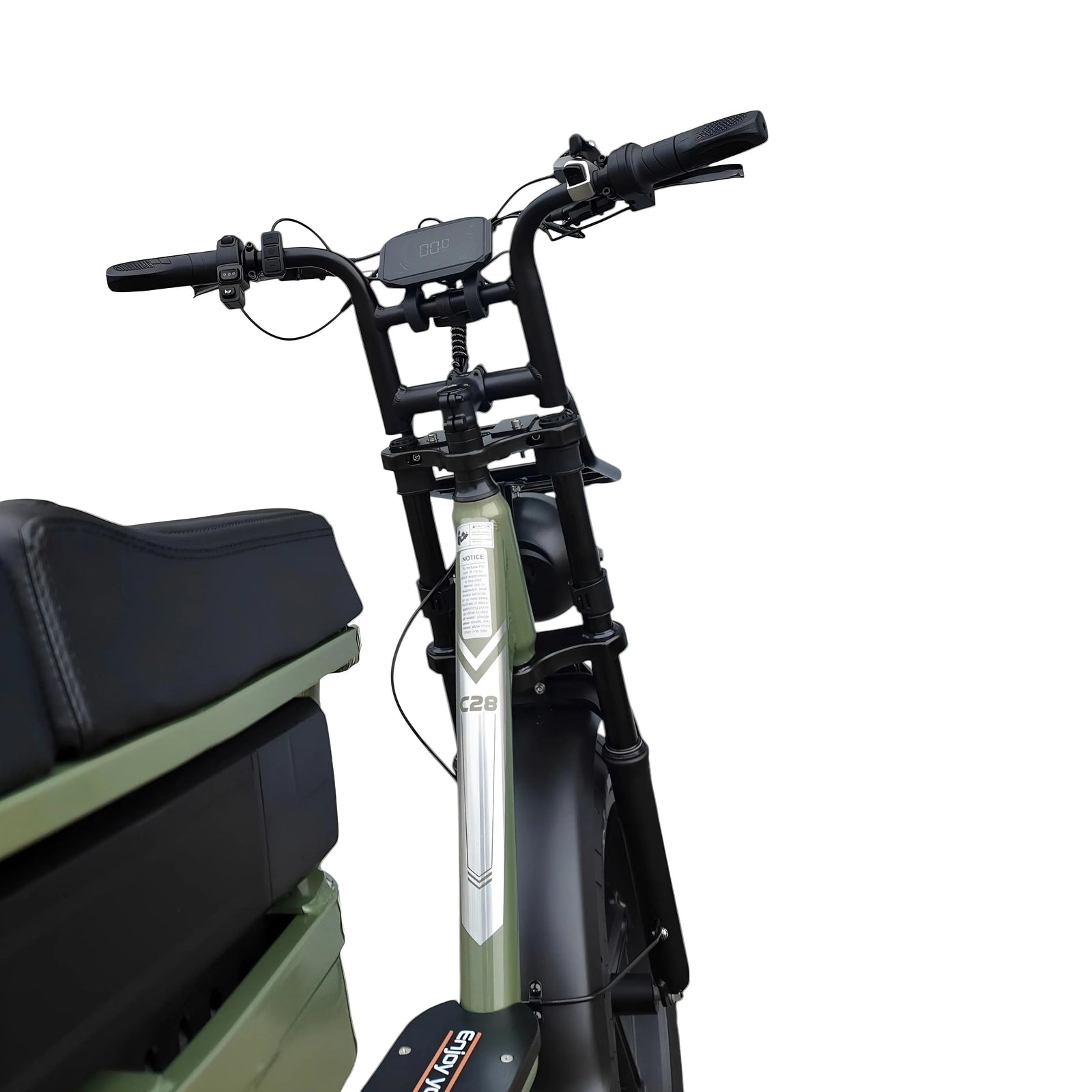 QmWheel V20 Comfort Fatbike – Groen – 2026 - AE-trading
