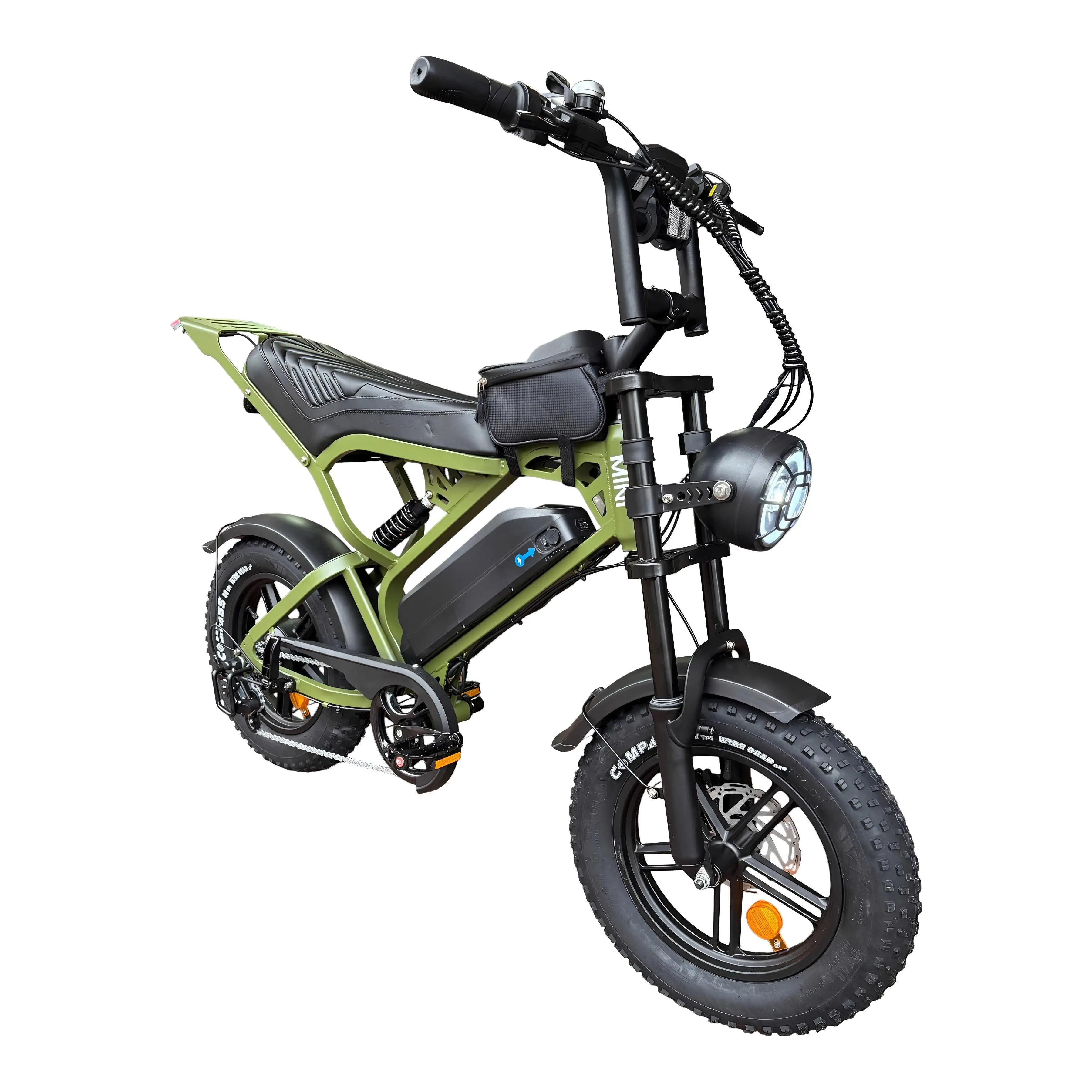 V20 Mini - Groen - 468Wh - Elektrische Fatbike - AE-trading