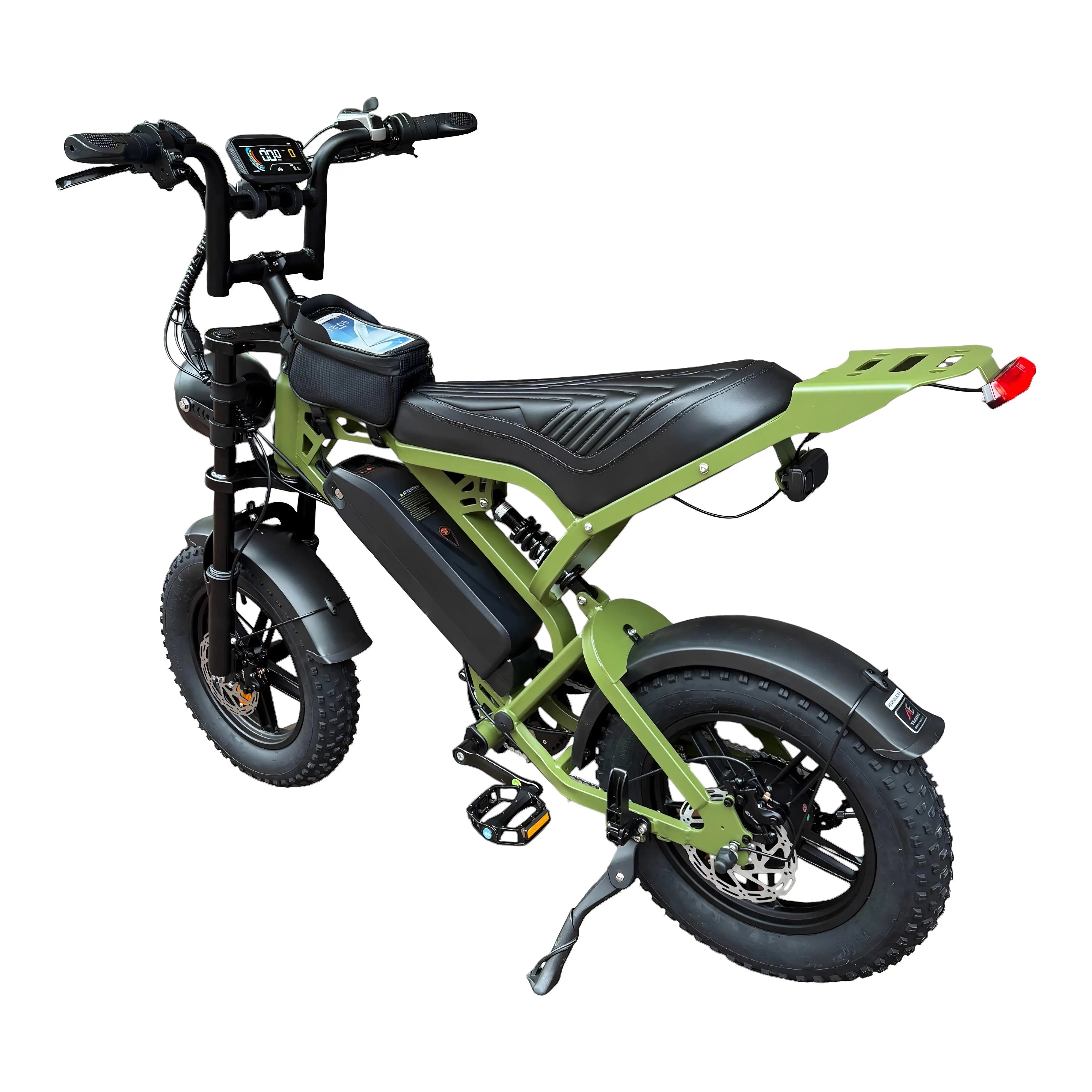 V20 Mini - Groen - 468Wh - Elektrische Fatbike - AE-trading